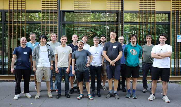 Group shot of participants of the Hackathon